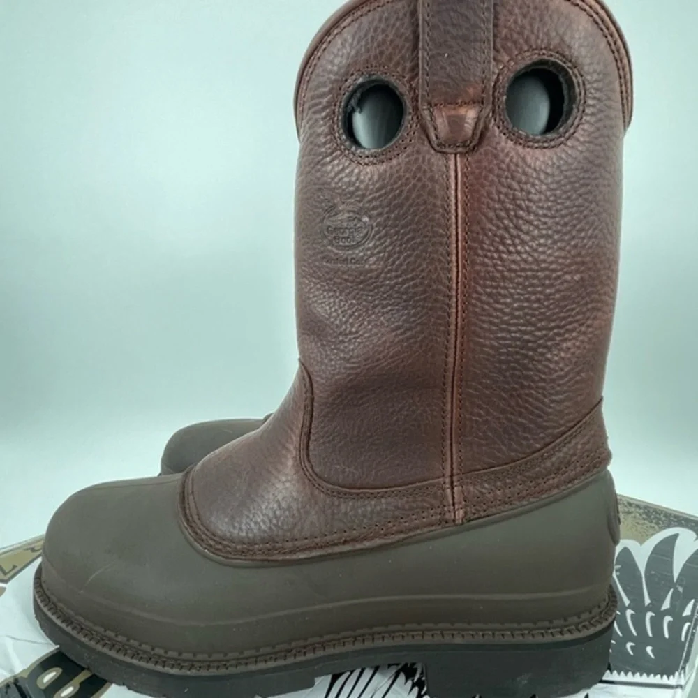 Georgia Men’s Muddog Steel Toe Comfort Core Work Boots Size 12 NWT‎